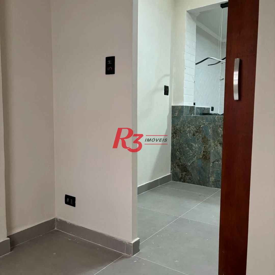 Apartamento com 1 dormitório à venda, 50 m² por R$ 440.000,00 - José Menino - Santos/SP