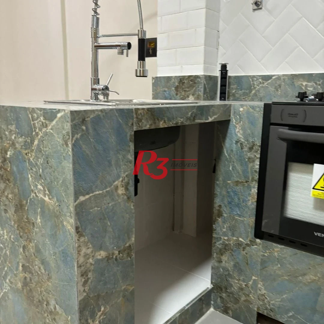 Apartamento com 1 dormitório à venda, 50 m² por R$ 440.000,00 - José Menino - Santos/SP