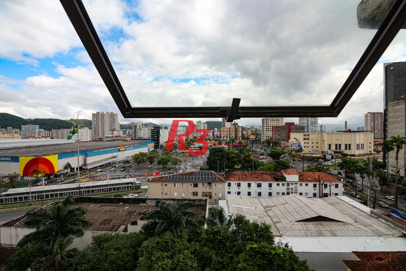 Sala para alugar, 44 m² por R$ 2.900,02/mês - Gonzaga - Santos/SP