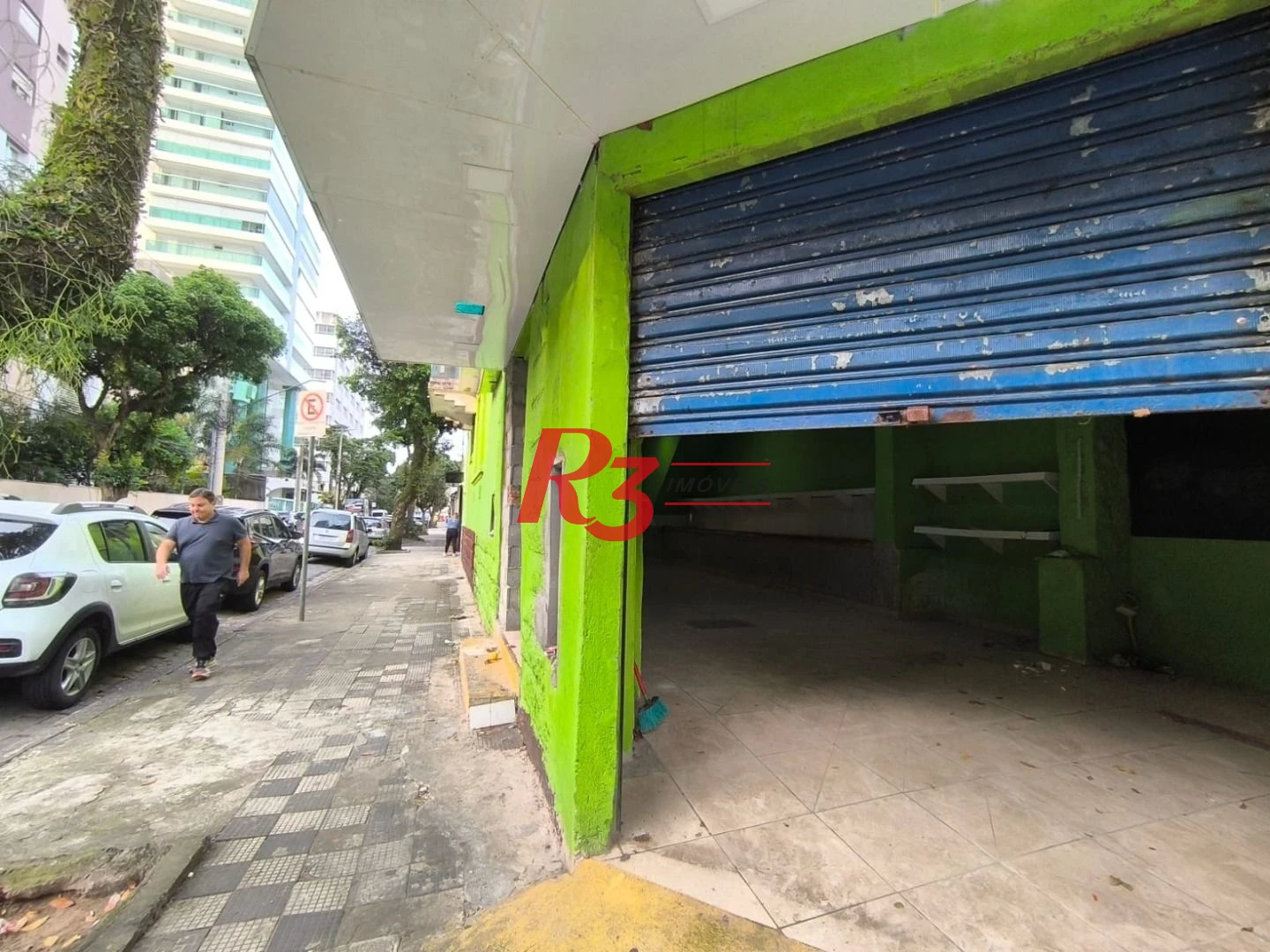 Salão para alugar, 100 m² por R$ 12.500,00/mês - Pompéia - Santos/SP