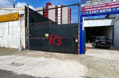 Terreno para alugar, 280 m² por R$ 8.200,00/mês - Vila Matias - Santos/SP