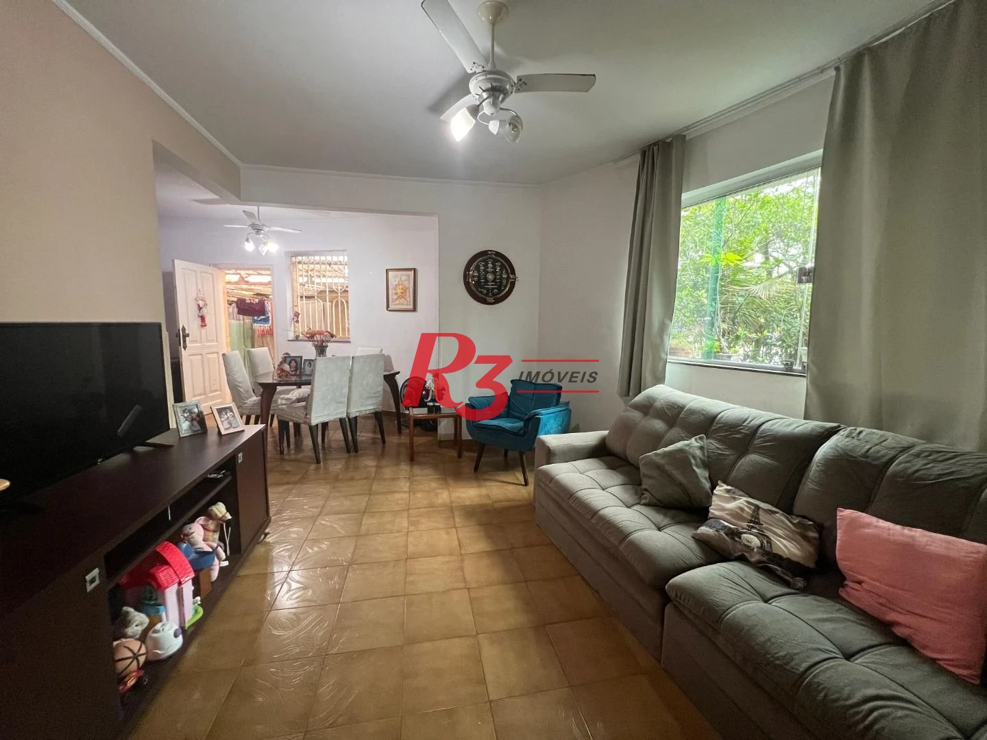 Casa com 3 dormitórios à venda, 148 m² por R$ 1.100.000,00 - Embaré - Santos/SP