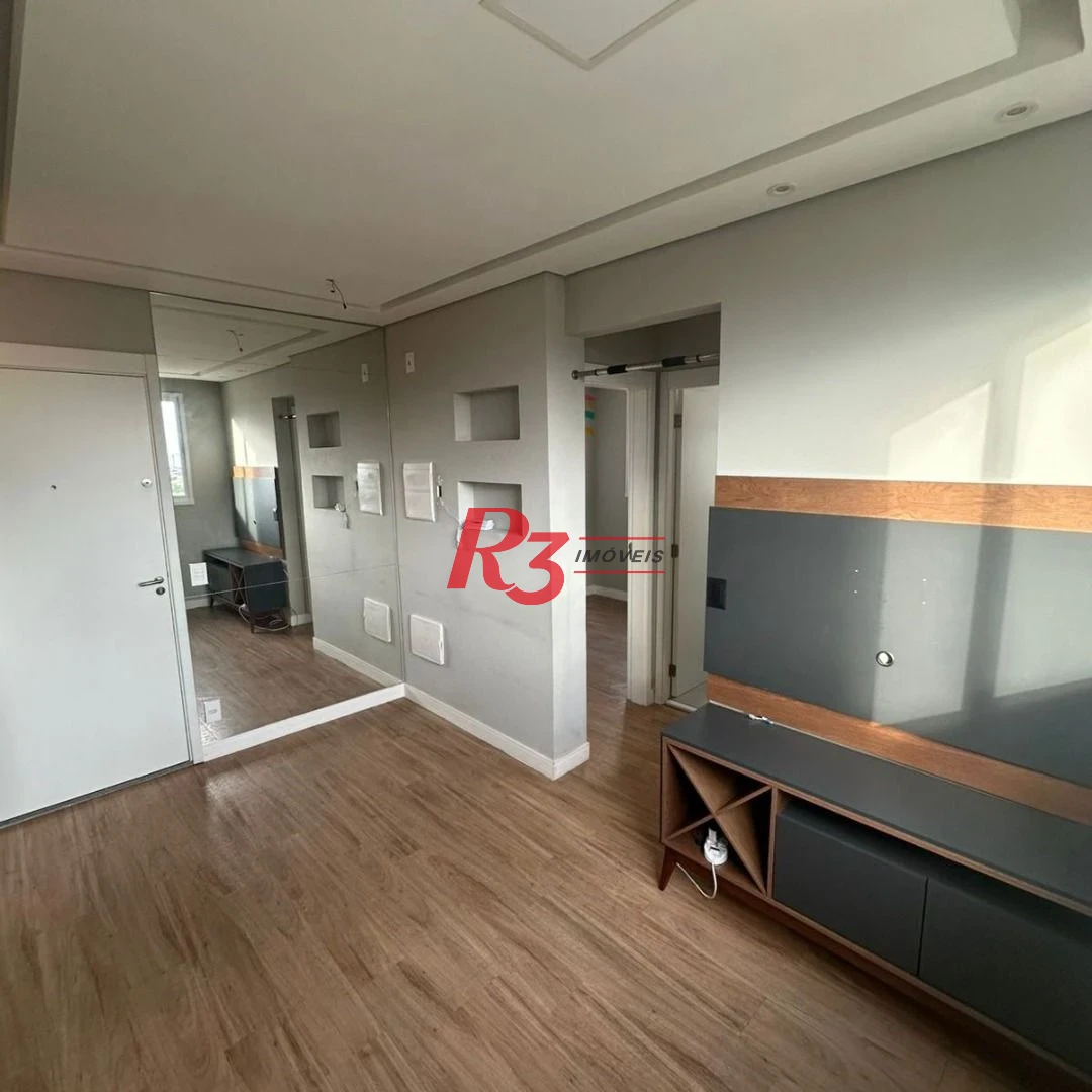 Apartamento com 2 dormitórios à venda, 40 m² por R$ 295.000,00 - Castelo - Santos/SP