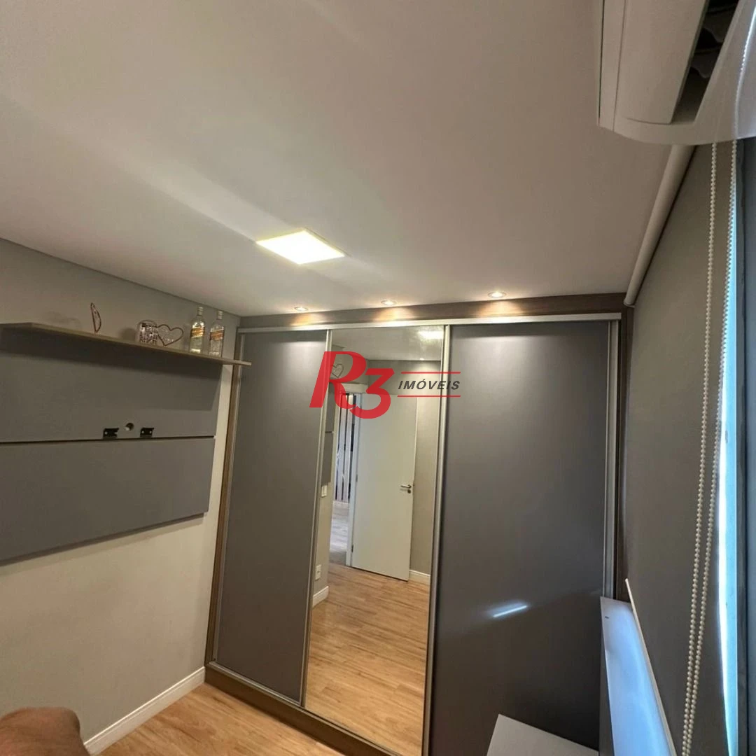Apartamento com 2 dormitórios à venda, 40 m² por R$ 295.000,00 - Castelo - Santos/SP