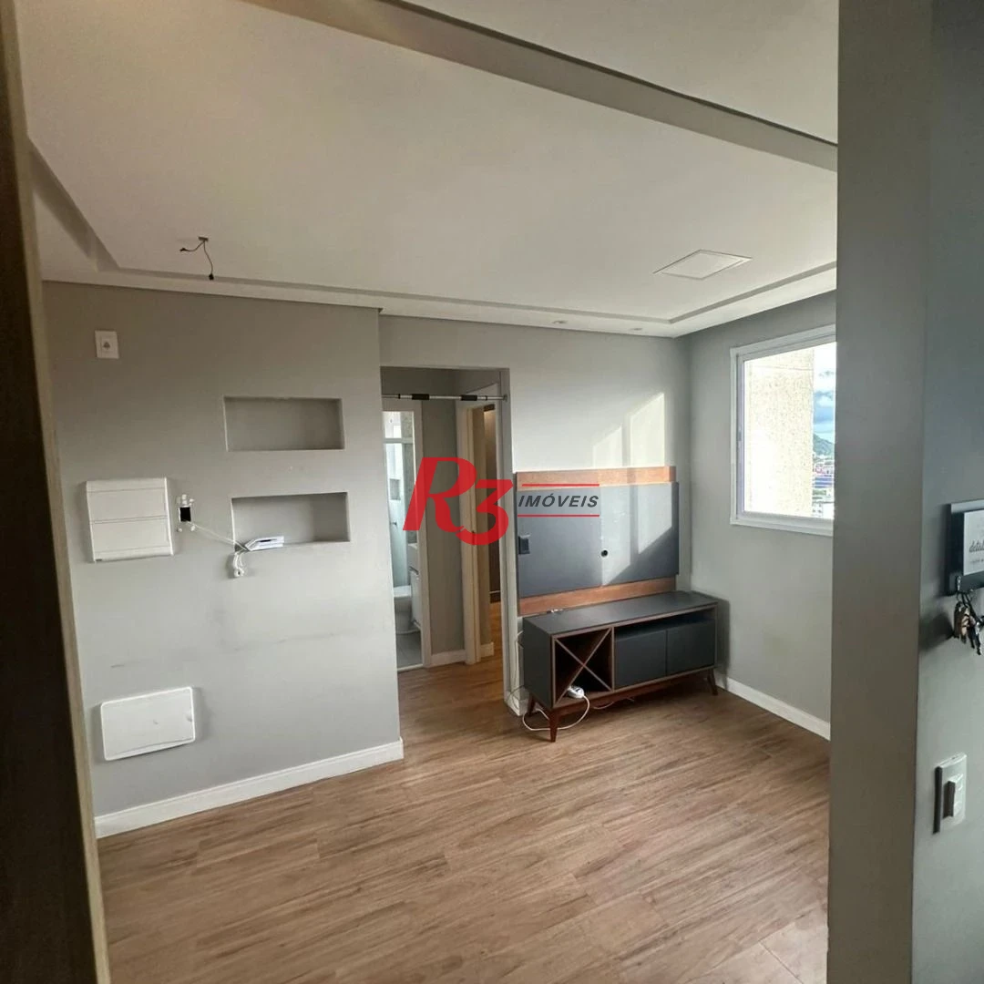 Apartamento com 2 dormitórios à venda, 40 m² por R$ 295.000,00 - Castelo - Santos/SP