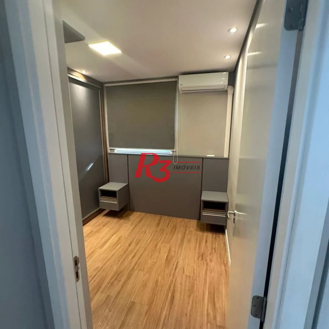 Apartamento com 2 dormitórios à venda, 40 m² por R$ 295.000,00 - Castelo - Santos/SP