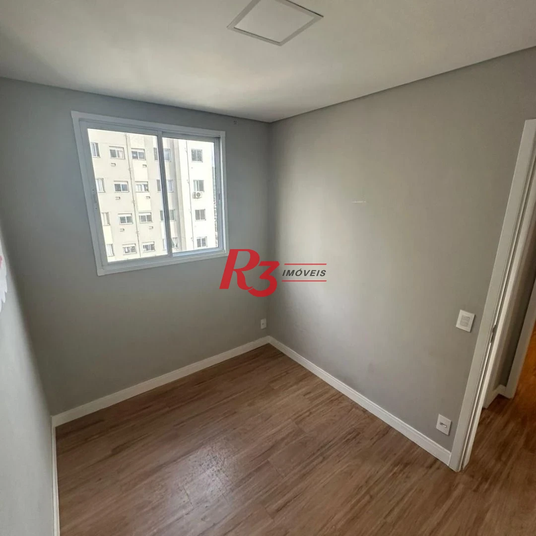 Apartamento com 2 dormitórios à venda, 40 m² por R$ 295.000,00 - Castelo - Santos/SP