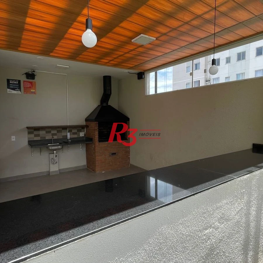 Apartamento com 2 dormitórios à venda, 40 m² por R$ 295.000,00 - Castelo - Santos/SP