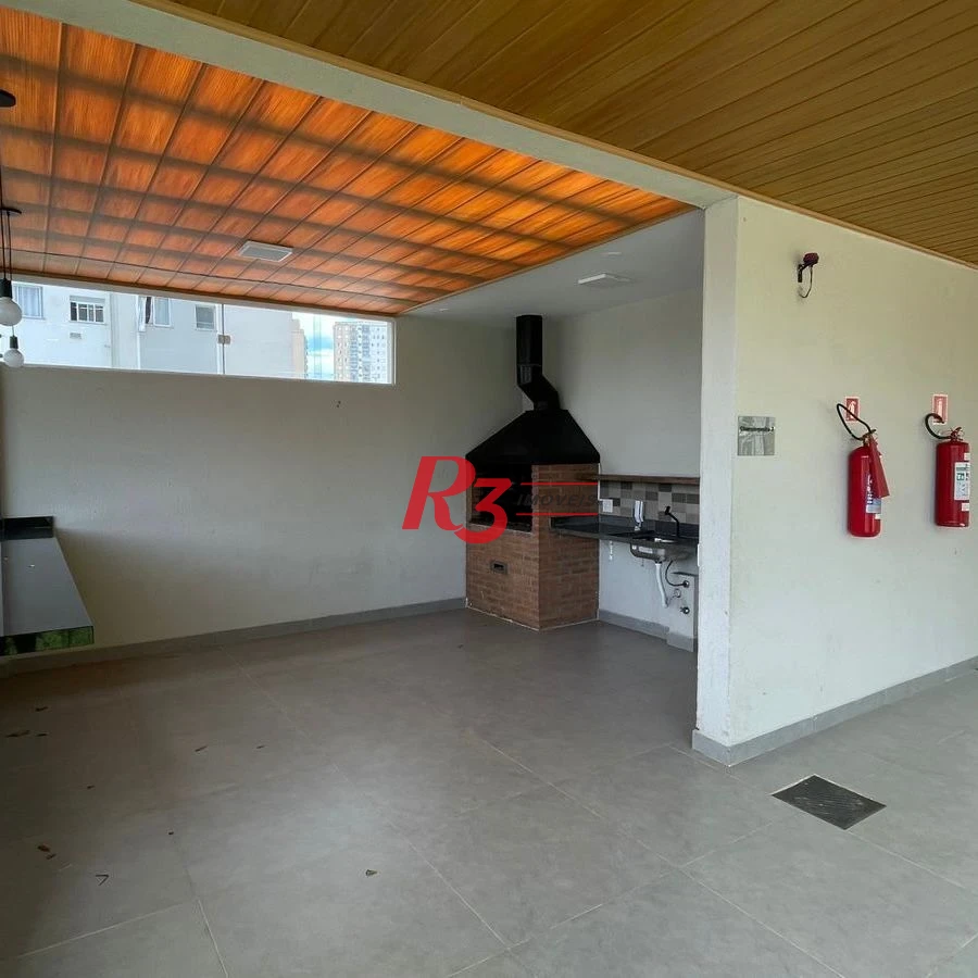 Apartamento com 2 dormitórios à venda, 40 m² por R$ 295.000,00 - Castelo - Santos/SP