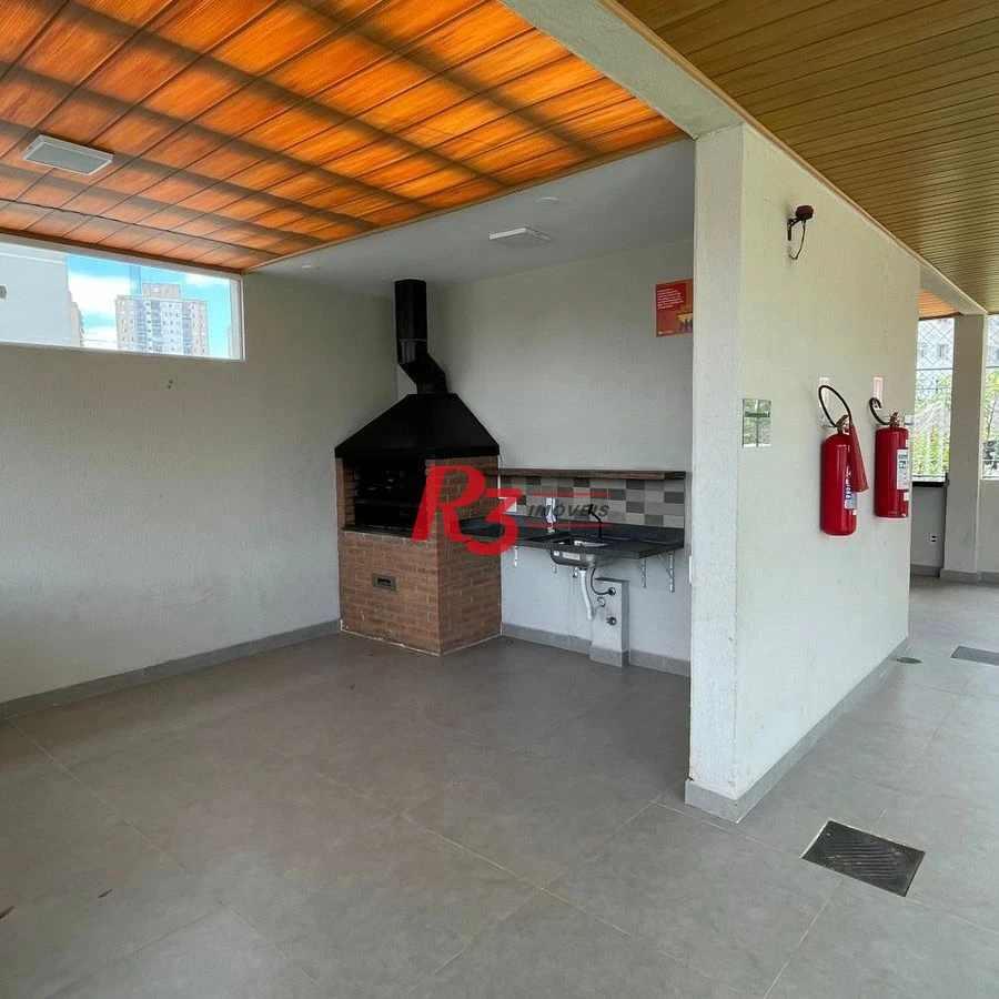 Apartamento com 2 dormitórios à venda, 40 m² por R$ 295.000,00 - Castelo - Santos/SP