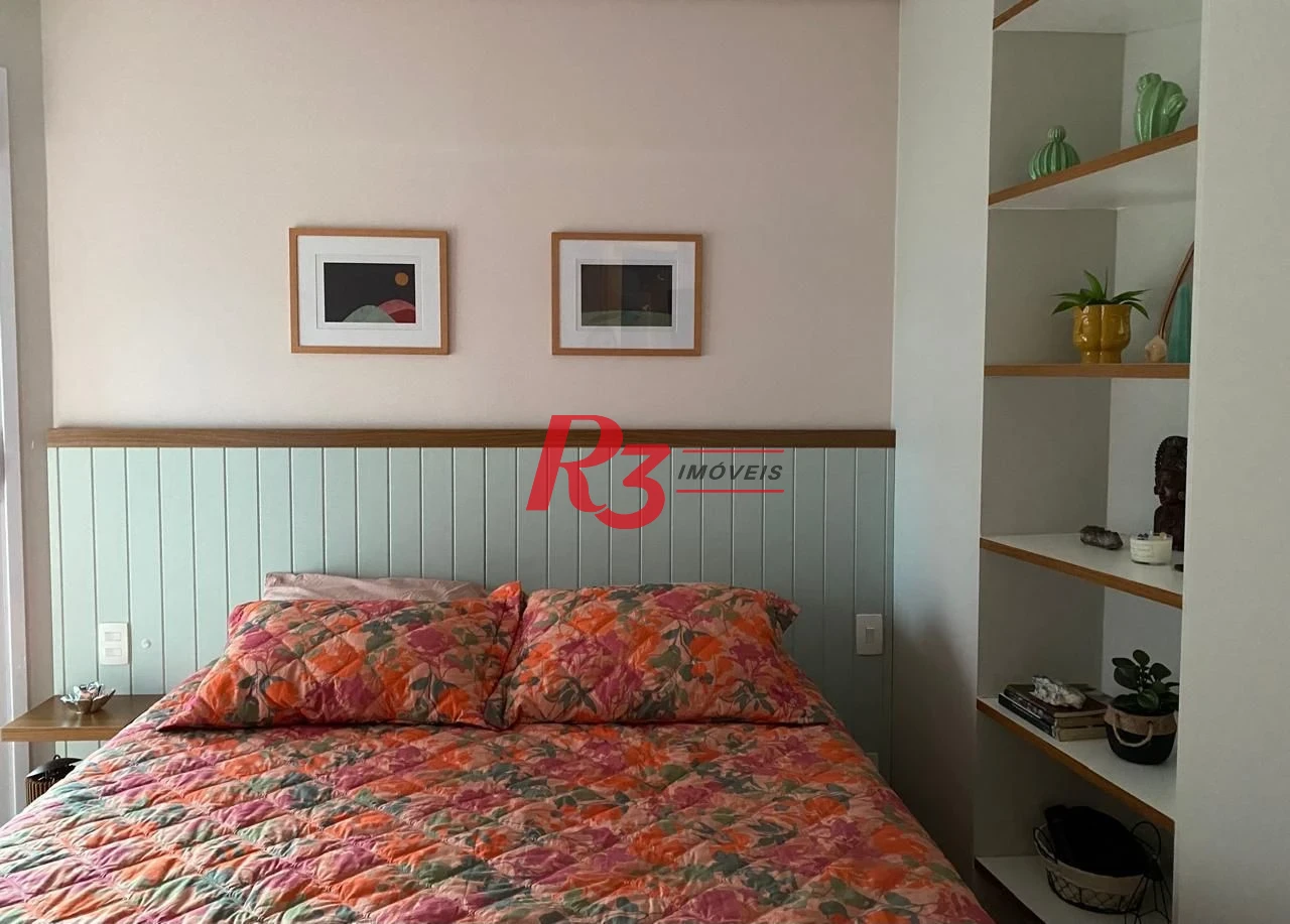 Apartamento com 2 dormitórios à venda, 68 m² por R$ 1.495.000,00 - Pompéia - Santos/SP
