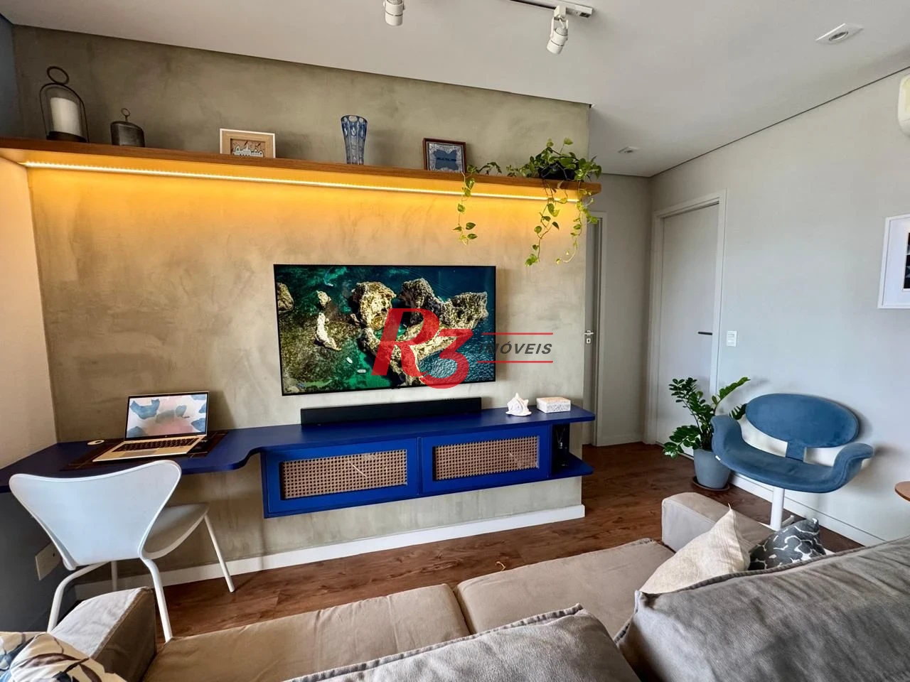 Apartamento com 2 dormitórios à venda, 68 m² por R$ 1.495.000,00 - Pompéia - Santos/SP