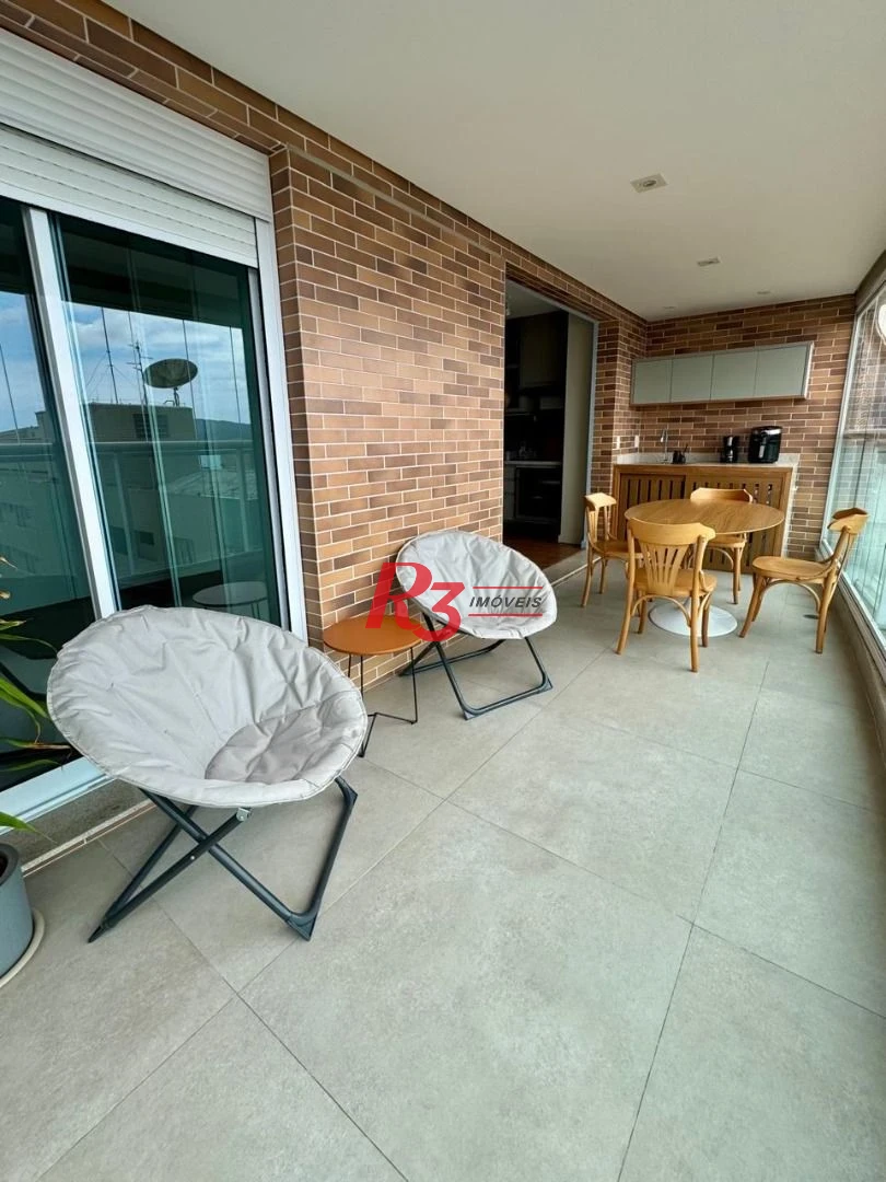 Apartamento com 2 dormitórios à venda, 68 m² por R$ 1.495.000,00 - Pompéia - Santos/SP