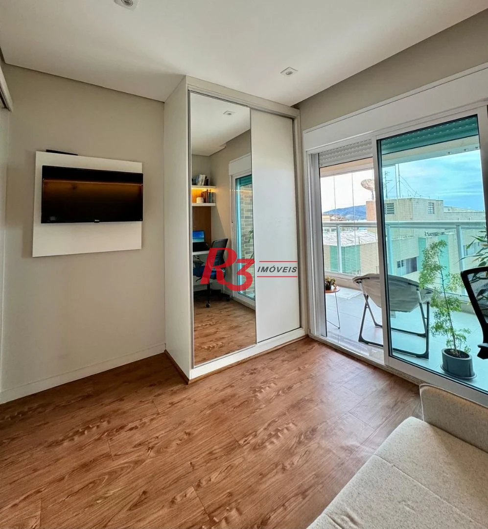 Apartamento com 2 dormitórios à venda, 68 m² por R$ 1.495.000,00 - Pompéia - Santos/SP