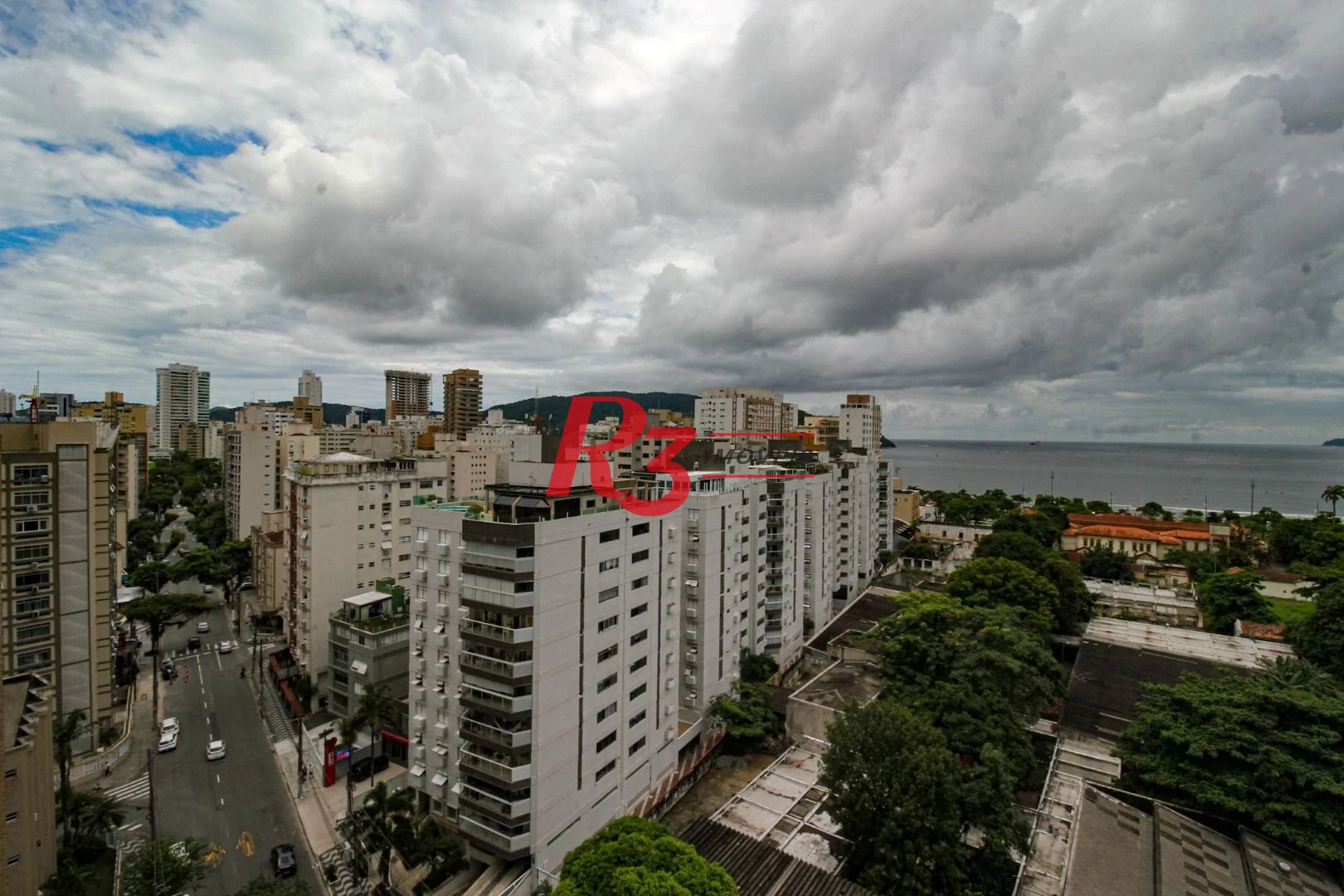 Apartamento para alugar, 158 m² por R$ 16.500,02/mês - Aparecida - Santos/SP