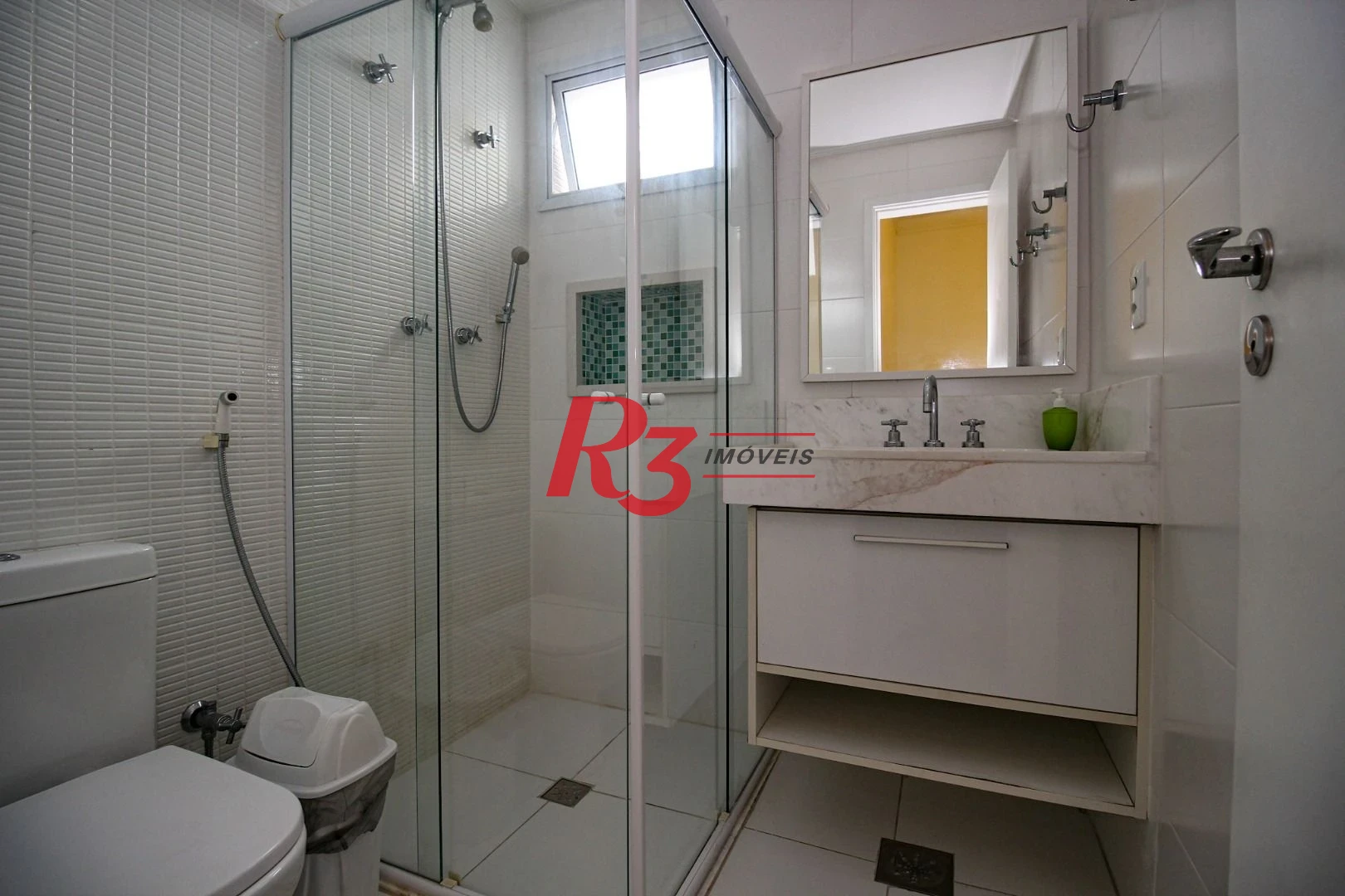 Apartamento para alugar, 158 m² por R$ 16.500,02/mês - Aparecida - Santos/SP