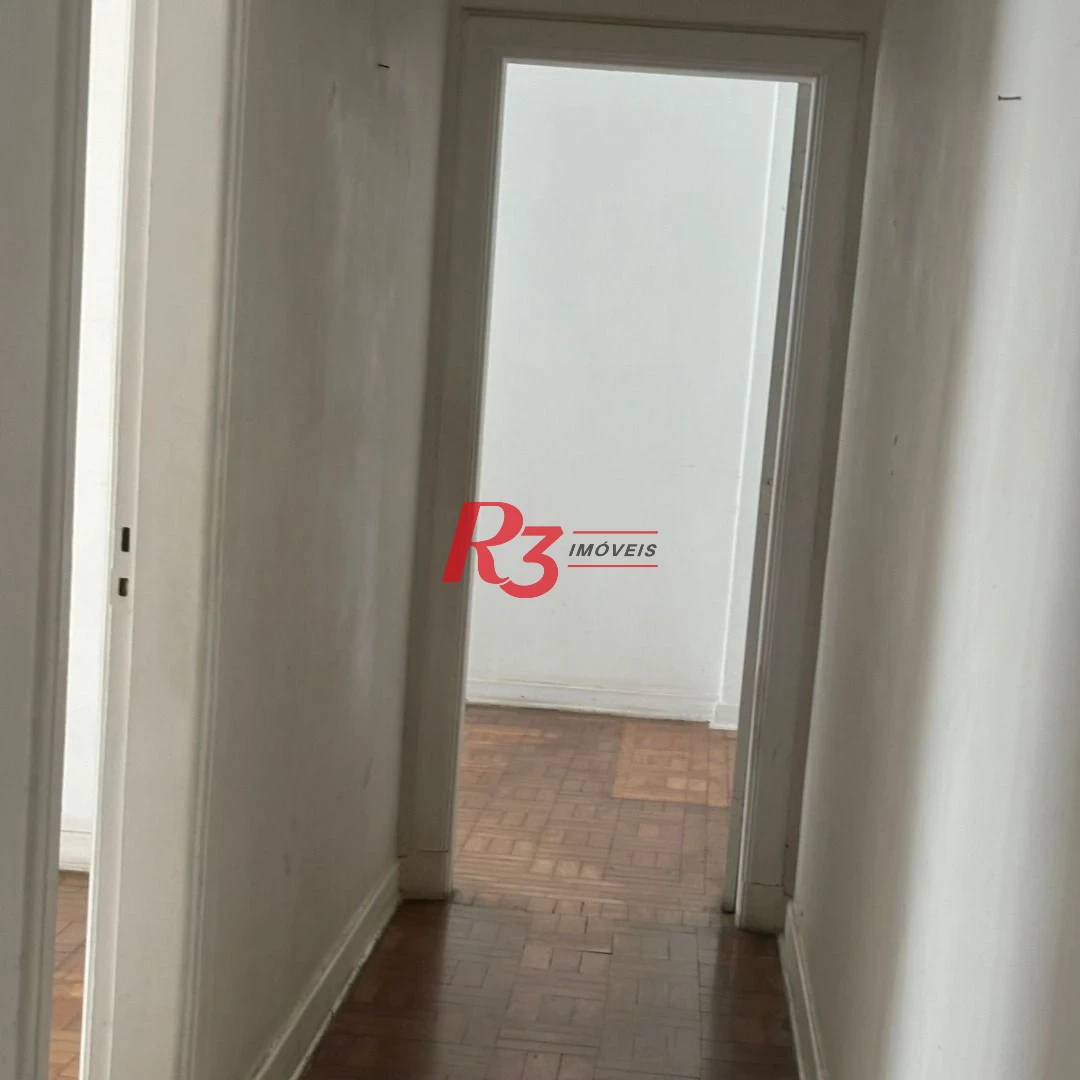Apartamento com 2 dormitórios à venda, 82 m² por R$ 417.000,00 - Aparecida - Santos/SP