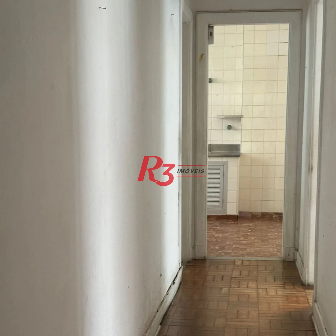 Apartamento com 2 dormitórios à venda, 82 m² por R$ 417.000,00 - Aparecida - Santos/SP