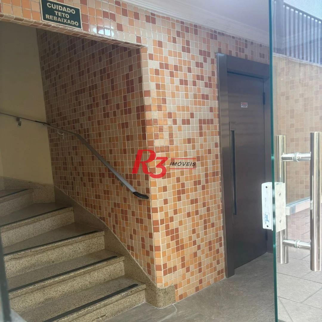 Apartamento com 2 dormitórios à venda, 82 m² por R$ 417.000,00 - Aparecida - Santos/SP