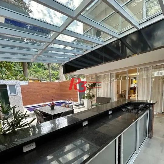 Casa com 4 dormitórios à venda, 350 m² por R$ 1.809.000,00 - Jardim Três Marias - Guarujá/SP