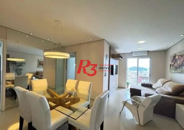 Apartamento à venda, 94 m² por R$ 820.000,00 - Marapé - Santos/SP