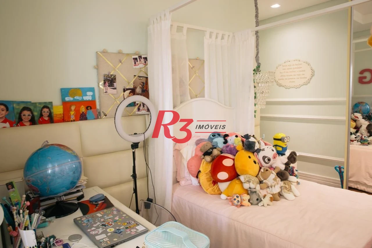 Apartamento com 3 dormitórios à venda, 171 m² por R$ 2.200.000,00 - Embaré - Santos/SP
