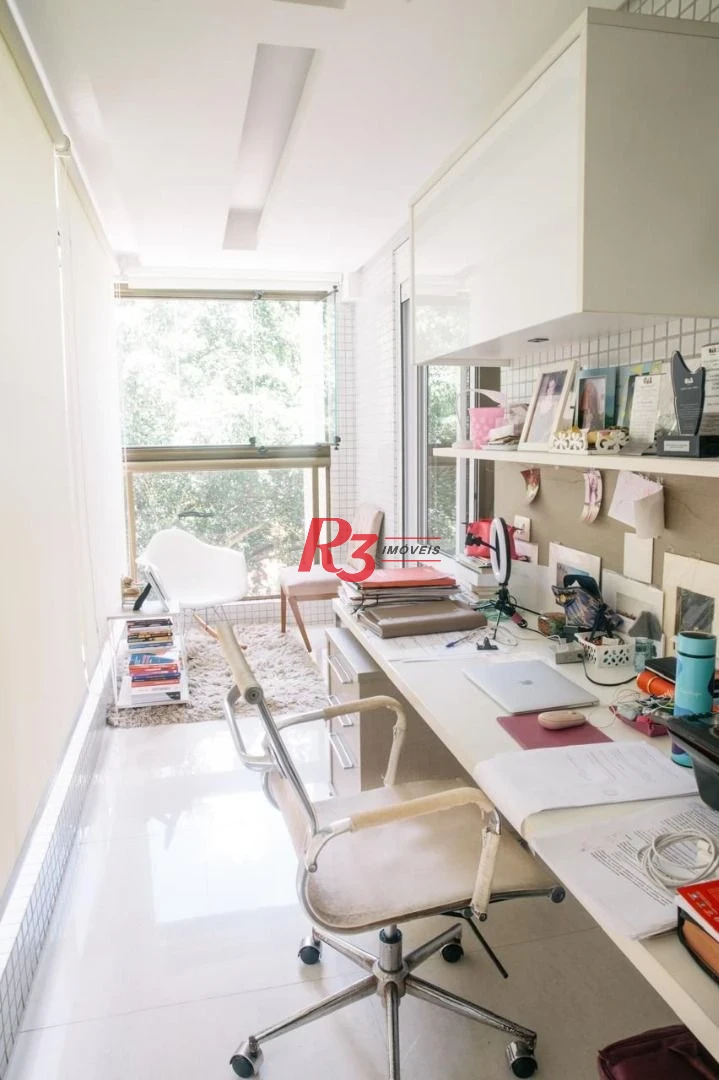 Apartamento com 3 dormitórios à venda, 171 m² por R$ 2.200.000,00 - Embaré - Santos/SP