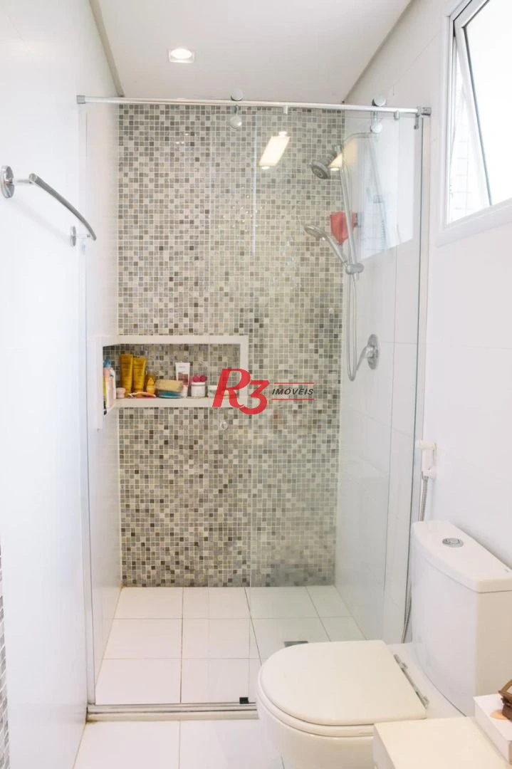 Apartamento com 3 dormitórios à venda, 171 m² por R$ 2.200.000,00 - Embaré - Santos/SP