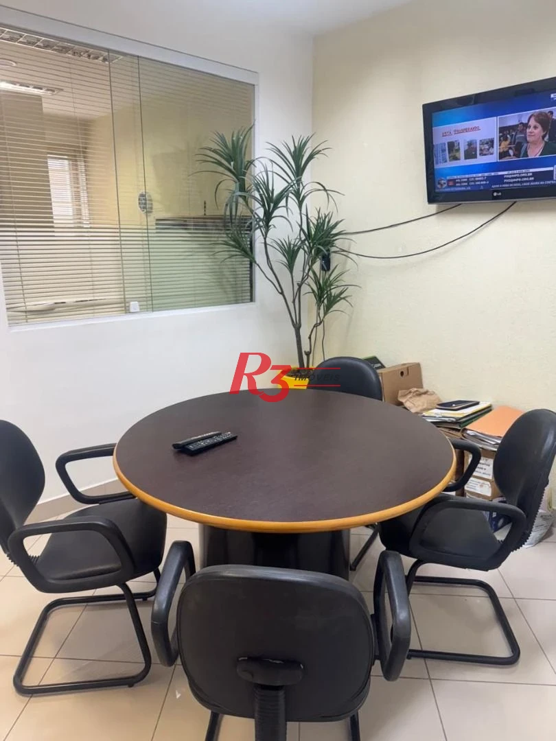 Sala para alugar, 63 m² por R$ 5.000,02/mês - Aparecida - Santos/SP