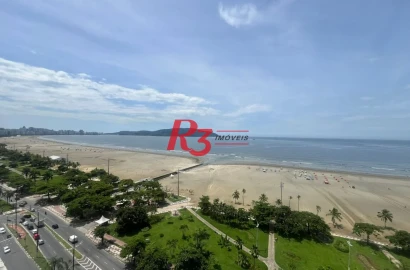 Apartamento para alugar, 88 m² por R$ 4.100,02/mês - José Menino - Santos/SP