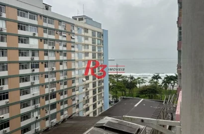 Apartamento com 2 dormitórios à venda, 55 m² por R$ 400.000,00 - Embaré - Santos/SP