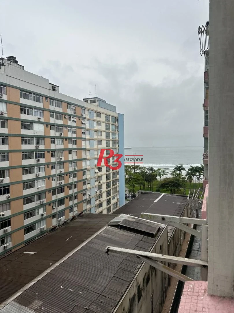 Apartamento com 2 dormitórios à venda, 55 m² por R$ 400.000,00 - Embaré - Santos/SP