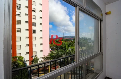 Apartamento com 3 dormitórios à venda, 107 m² por R$ 845.000,00 - Boqueirão - Santos/SP
