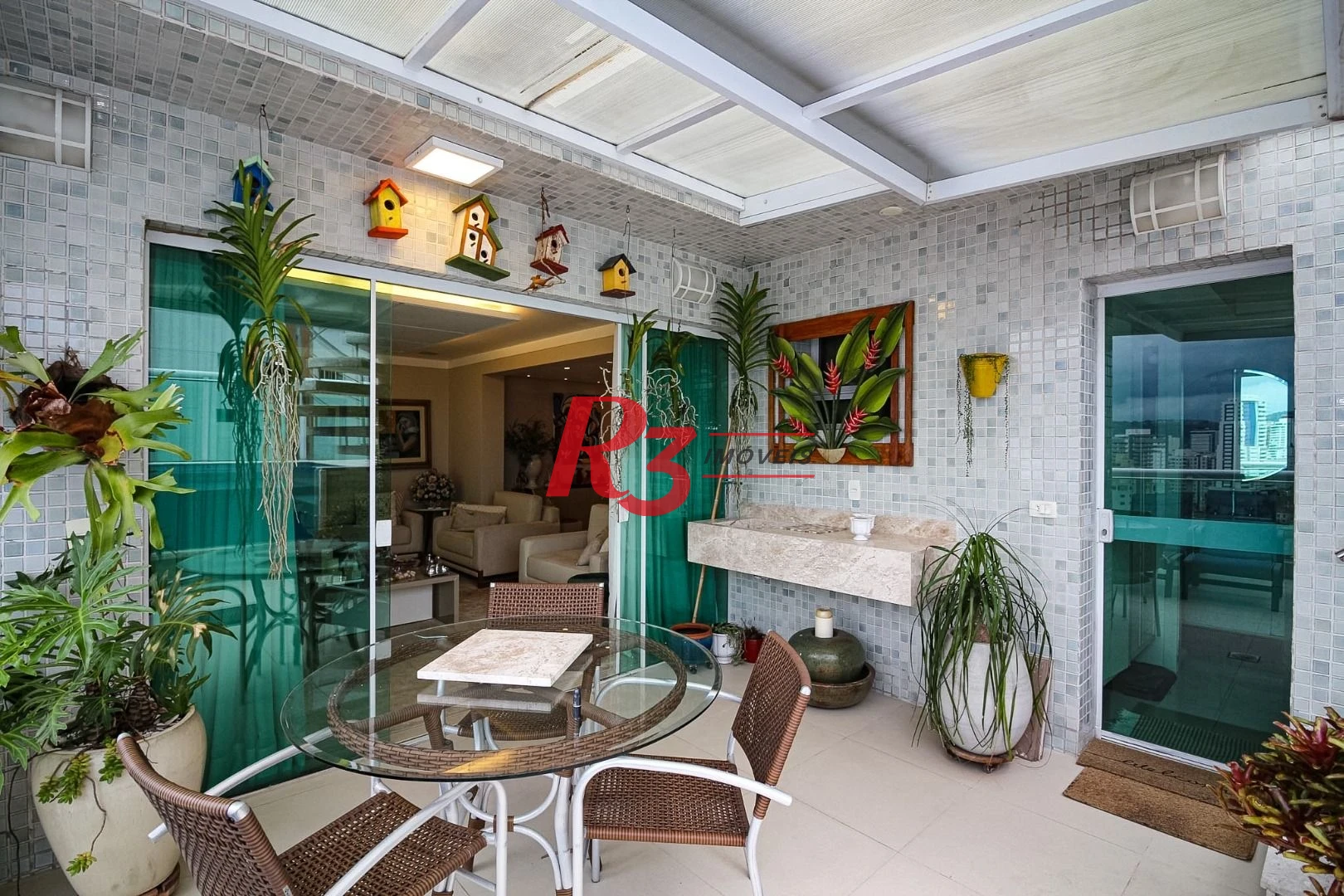 Cobertura com 4 dormitórios à venda, 430 m² por R$ 7.450.000,00 - Embaré - Santos/SP