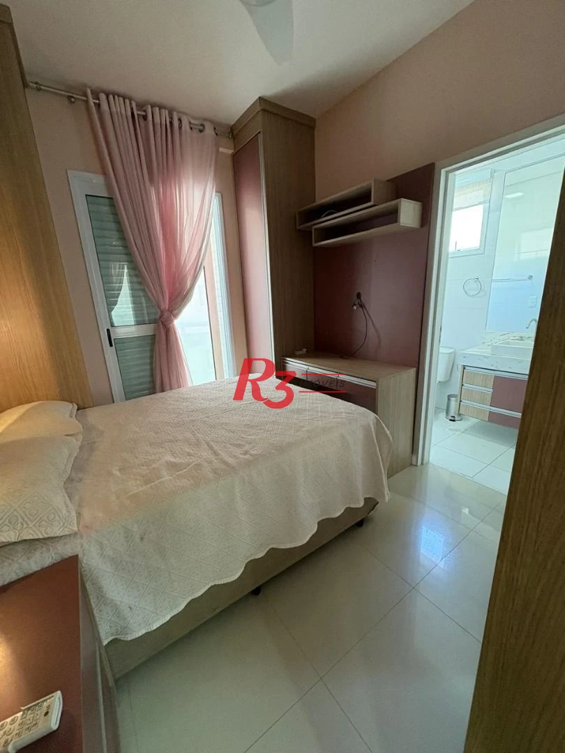 Apartamento com 2 dormitórios à venda, 76 m² por R$ 980.000,00 - José Menino - Santos/SP