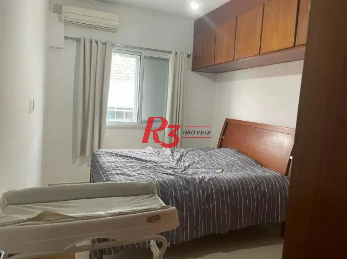 Apartamento com 3 dormitórios à venda, 93 m² por R$ 540.000,00 - Vila Matias - Santos/SP