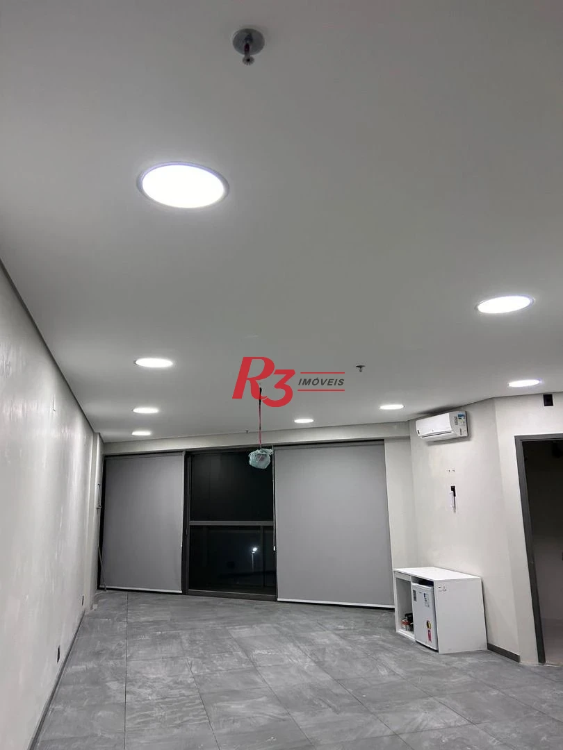 Sala para alugar, 42 m² por R$ 2.588,00/mês - Valongo - Santos/SP