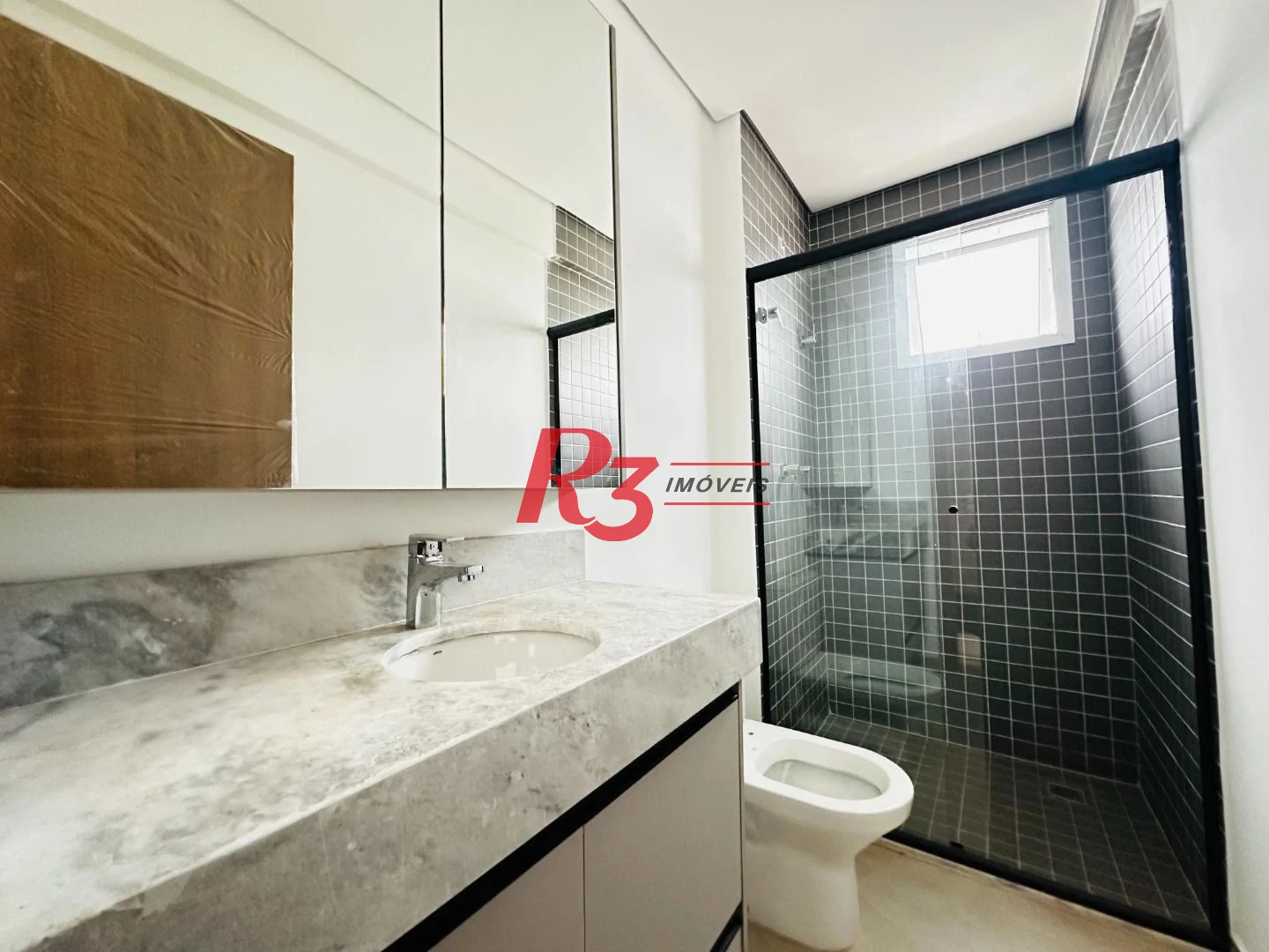 Apartamento com 2 suítes à venda, 81 m² - Boqueirão - Santos/SP