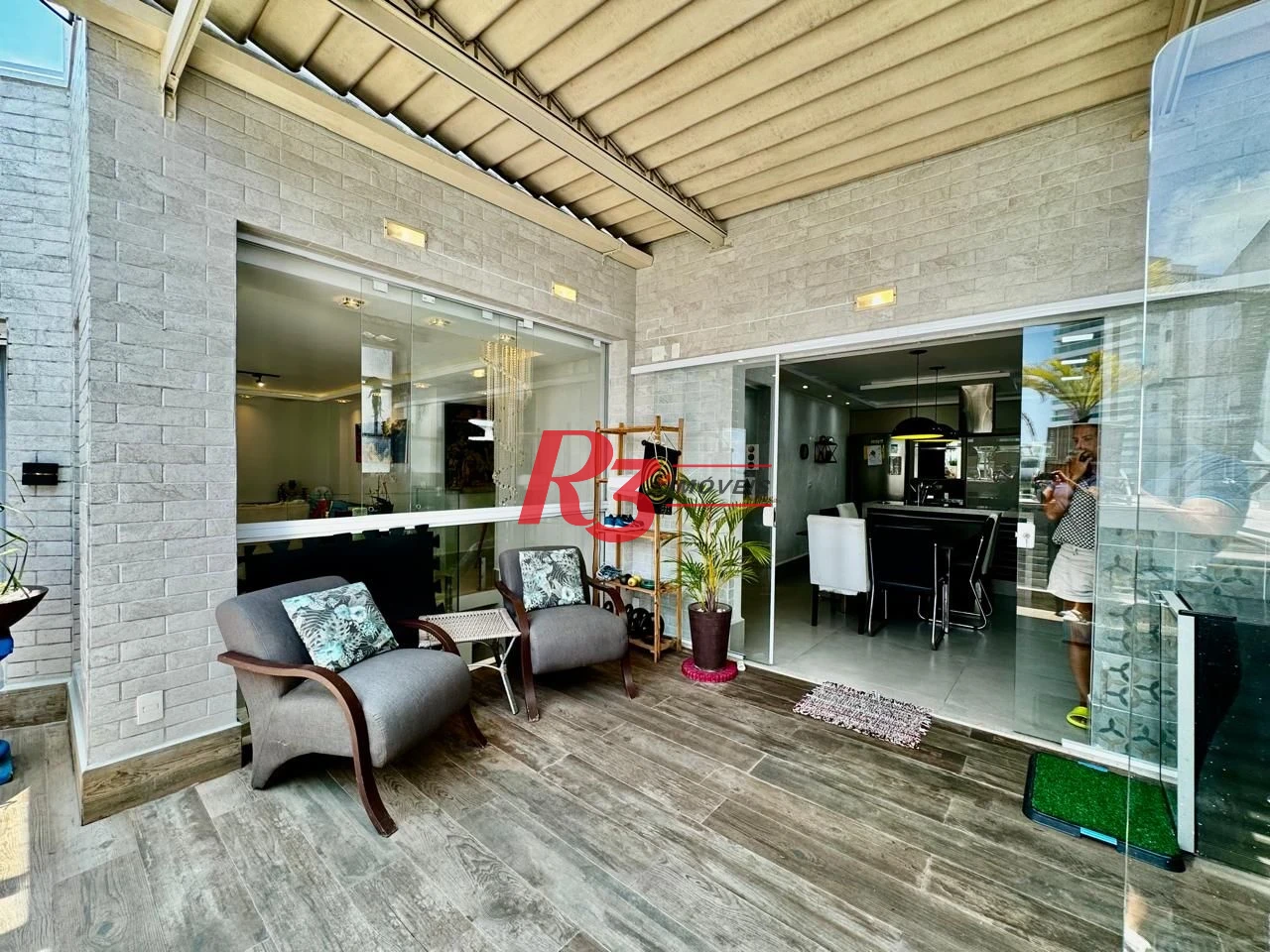 Cobertura com 3 dormitórios à venda, 289 m² por R$ 2.200.000,00 - Ponta da Praia - Santos/SP