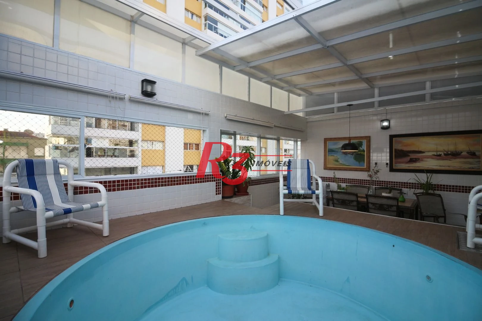 Cobertura com 3 dormitórios à venda, 200 m² por R$ 1.600.000,00 - Embaré - Santos/SP