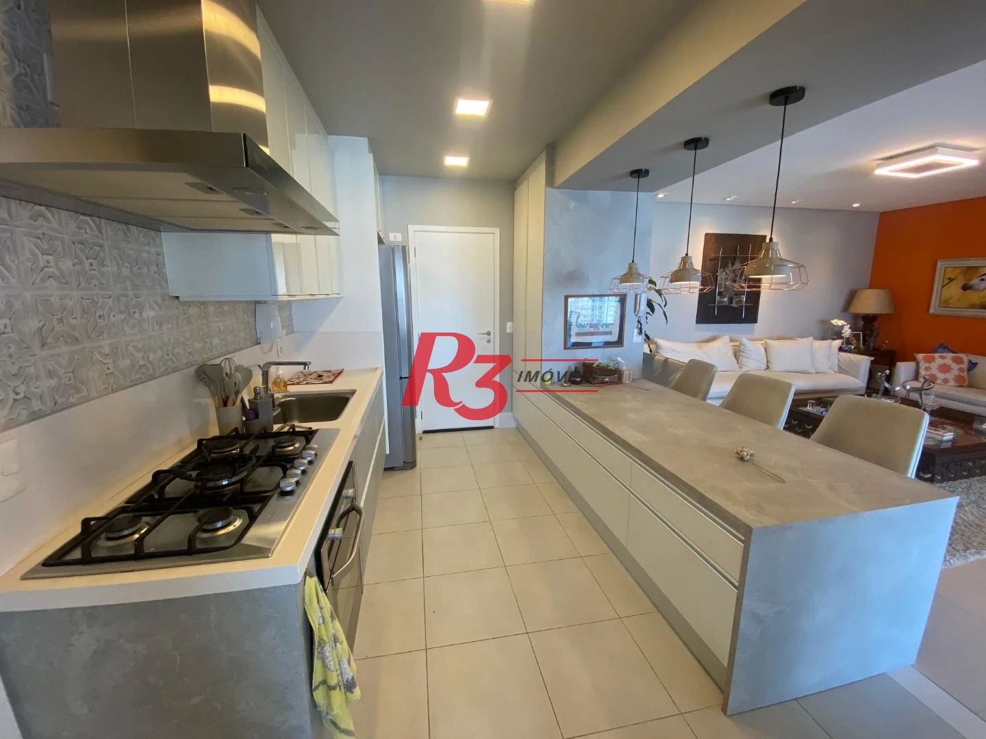 Apartamento, 167 m² - venda por R$ 2.850.000,00 ou aluguel por R$ 21.900,00/mês - Boqueirão - Santos/SP