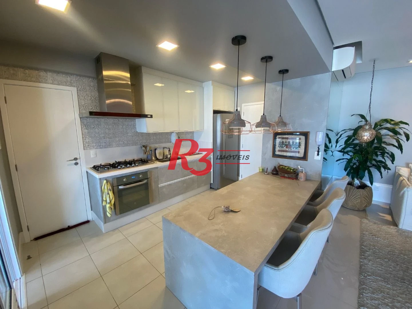 Apartamento, 167 m² - venda por R$ 2.850.000,00 ou aluguel por R$ 21.900,00/mês - Boqueirão - Santos/SP