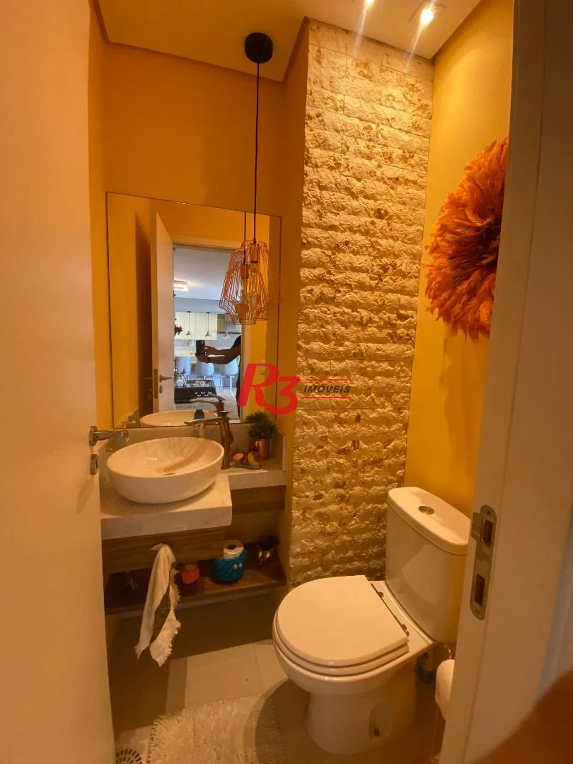 Apartamento, 167 m² - venda por R$ 2.850.000,00 ou aluguel por R$ 21.900,00/mês - Boqueirão - Santos/SP