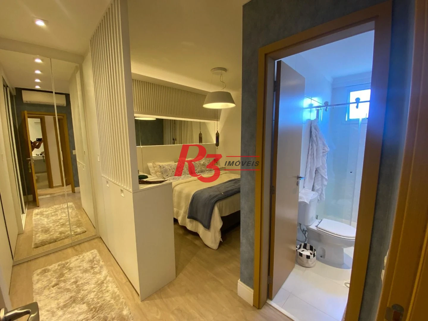 Apartamento, 167 m² - venda por R$ 2.850.000,00 ou aluguel por R$ 21.900,00/mês - Boqueirão - Santos/SP