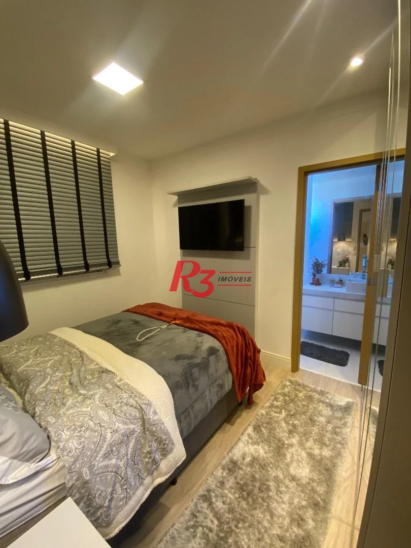 Apartamento, 167 m² - venda por R$ 2.850.000,00 ou aluguel por R$ 21.900,00/mês - Boqueirão - Santos/SP