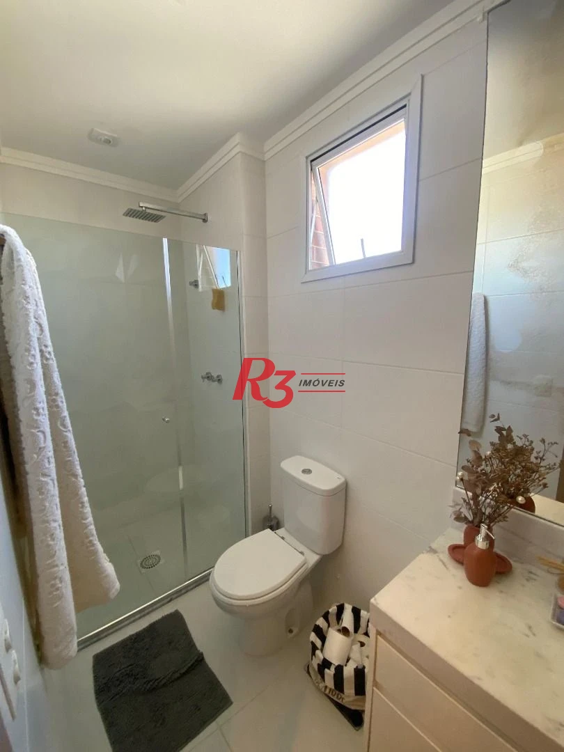 Apartamento, 167 m² - venda por R$ 2.850.000,00 ou aluguel por R$ 21.900,00/mês - Boqueirão - Santos/SP