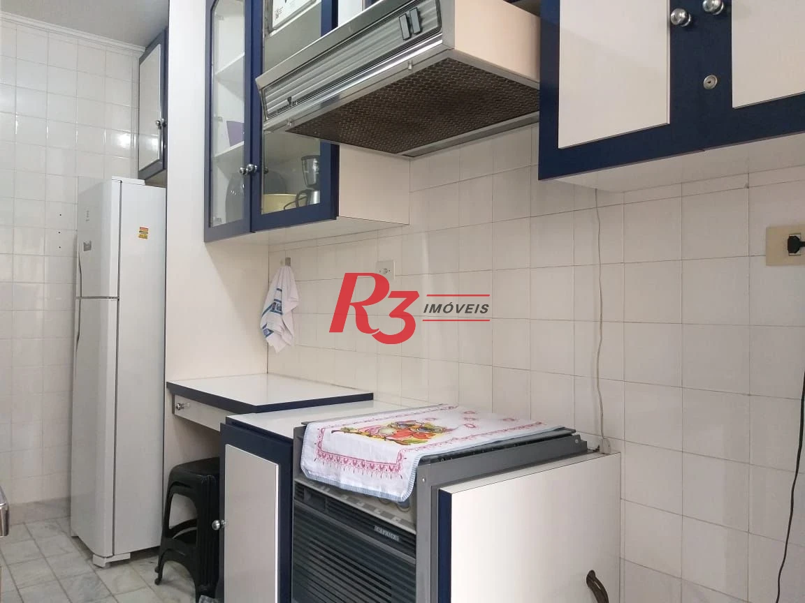Apartamento com 2 dormitórios à venda, 57 m² por R$ 450.000,00 - Boqueirão - Santos/SP