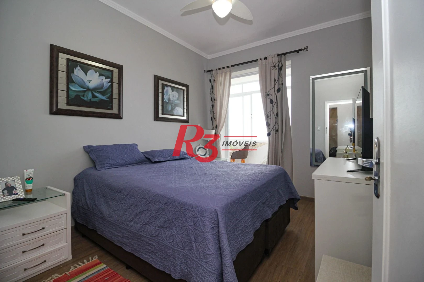 Apartamento com 3 dormitórios para alugar, 138 m² por R$ 8.500,02/mês - Gonzaga - Santos/SP