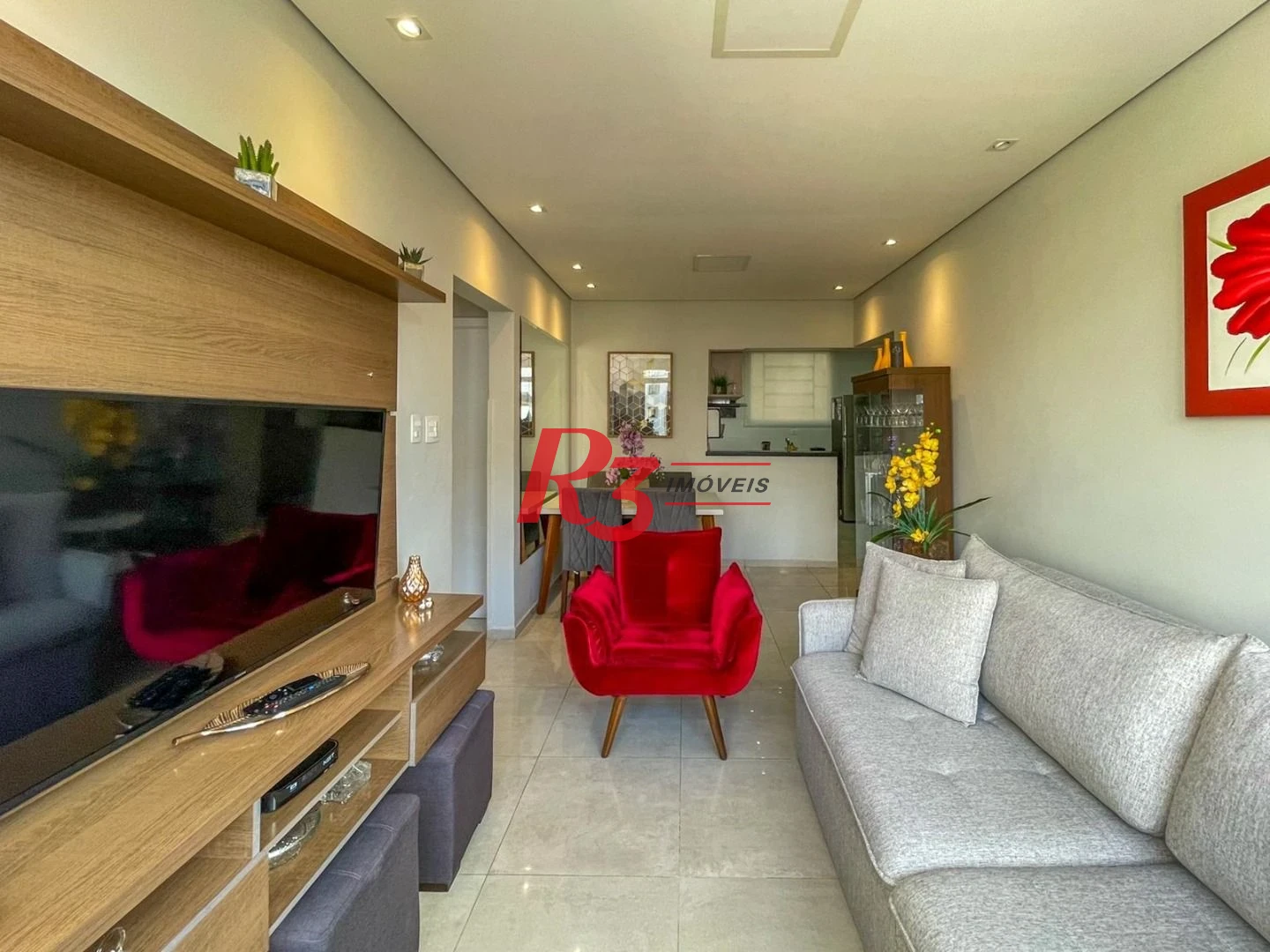 Apartamento com 2 dormitórios à venda, 70 m² por R$ 720.000,00 - Ponta da Praia - Santos/SP