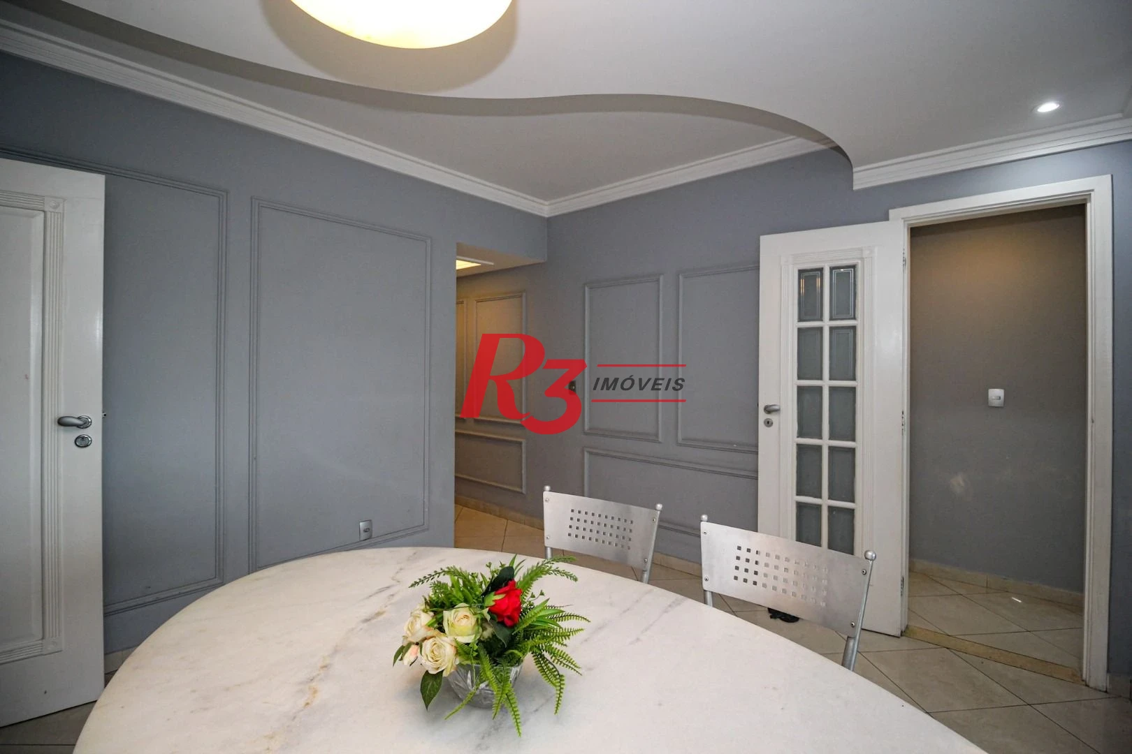 Apartamento com 3 dormitórios para alugar, 96 m² por R$ 6.500,00/mês - Gonzaga - Santos/SP